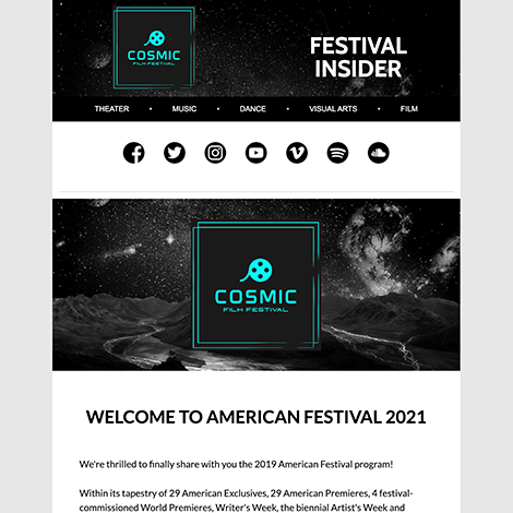 Festival Newsletter